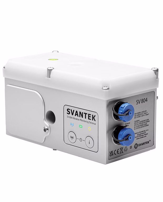 Svantek SV 804 wireless triaxial vibration monitor